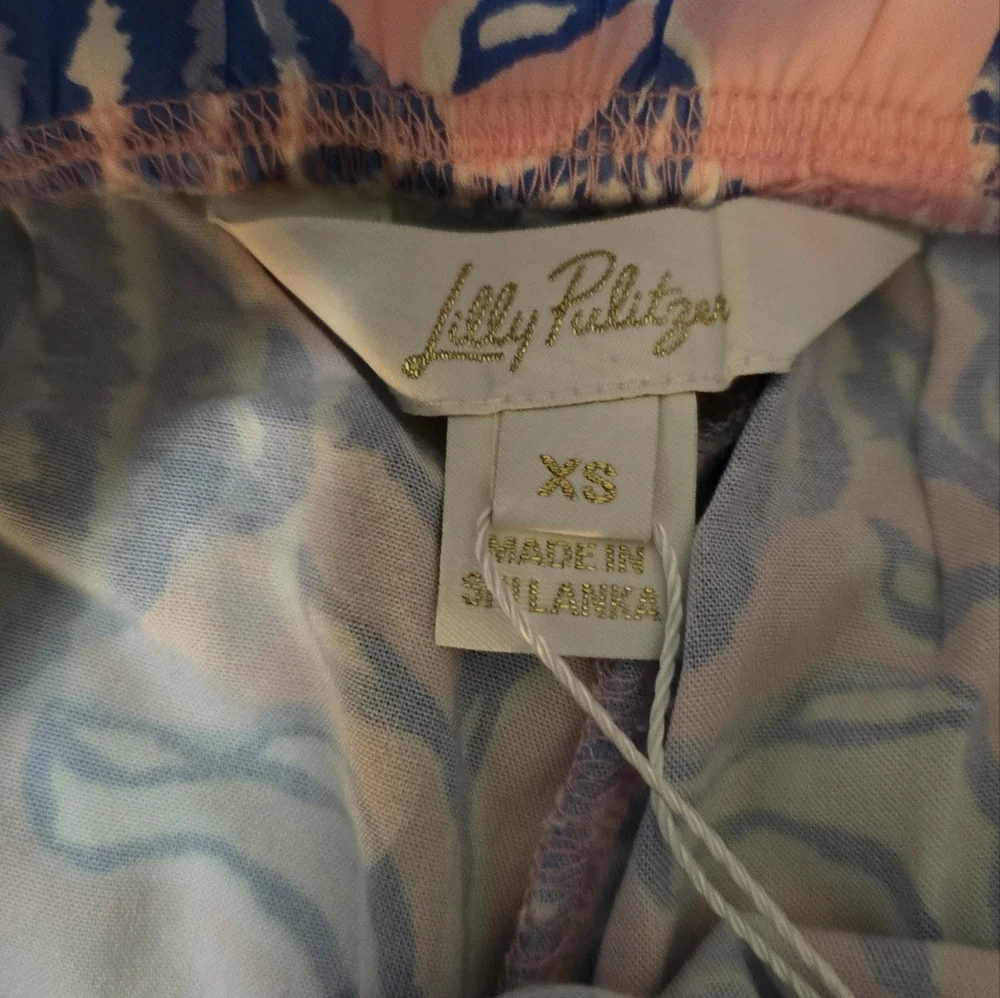 Lilly Pulitzer Bal Harbour Stretch Palazzo Pants – Conch Shell Pink - Picture 5 of 5